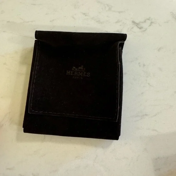 Hermes behapi double tour leather bracelet classic orange gold authentic - Picture 5 of 9